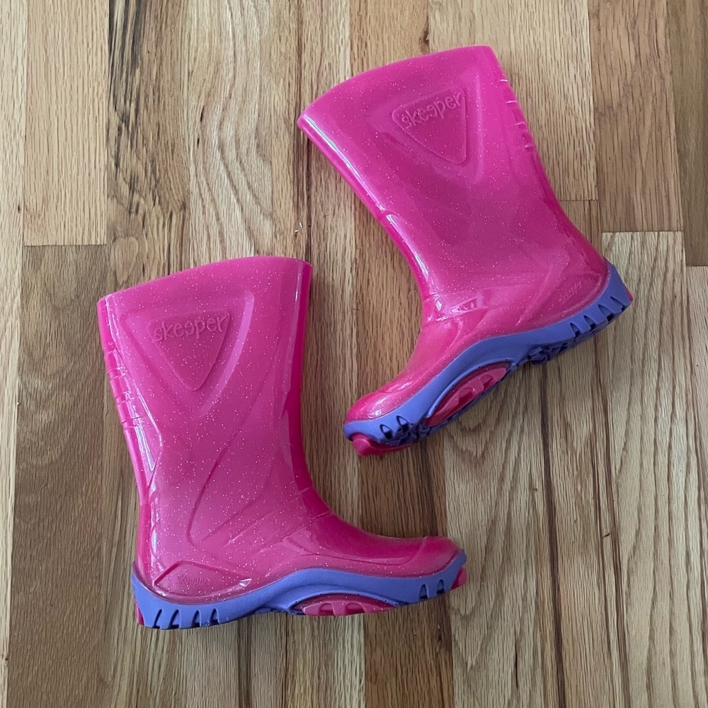 🌷 NWOT🌷 Skeeper girl’s rain boots